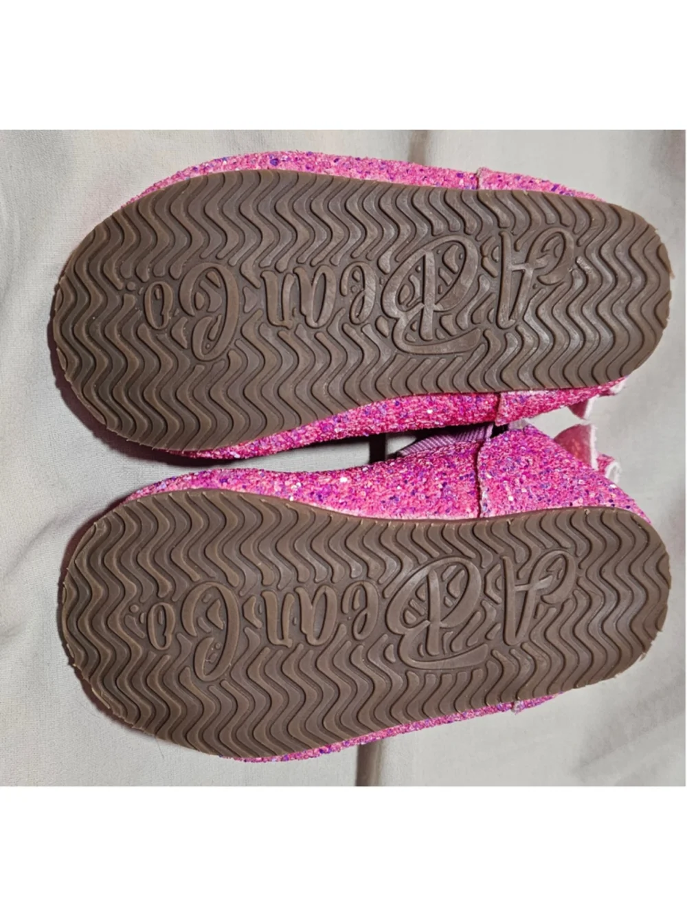 Baby Girl A Bear Co. Pink Glitter Dress Shoes Size 6